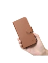 Hurtownia GSM - Etui iCarer Wallet Anti-RFID 2in1 Apple iPhone 14 Plus / 15 Plus hnědé - ICR466 - {ean13} - Hurt