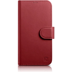 Hurtownia GSM - Etui iCarer Wallet Anti-RFID 2in1 Apple iPhone 14 Plus / 15 Plus červené - ICR467 - {ean13} - Hurt