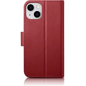 Hurtownia GSM - Etui iCarer Wallet Anti-RFID 2in1 Apple iPhone 14 Plus / 15 Plus červené - ICR467 - {ean13} - Hurt