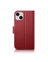 Hurtownia GSM - Etui iCarer Wallet Anti-RFID 2in1 Apple iPhone 14 Plus / 15 Plus červené - ICR467 - {ean13} - Hurt