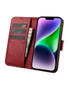 Hurtownia GSM - Etui iCarer Wallet Anti-RFID 2in1 Apple iPhone 14 Plus / 15 Plus červené - ICR467 - {ean13} - Hurt