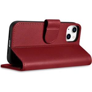Hurtownia GSM - Etui iCarer Wallet Anti-RFID 2in1 Apple iPhone 14 Plus / 15 Plus červené - ICR467 - {ean13} - Hurt