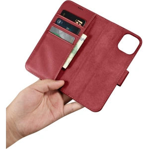 Wholesale iCarer Wallet Anti-RFID 2in1 Apple iPhone 14 Plus / 15 Plus red - ICR467 - {ean13} - Hurt