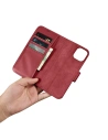 Hurtownia GSM - Etui iCarer Wallet Anti-RFID 2in1 Apple iPhone 14 Plus / 15 Plus červené - ICR467 - {ean13} - Hurt