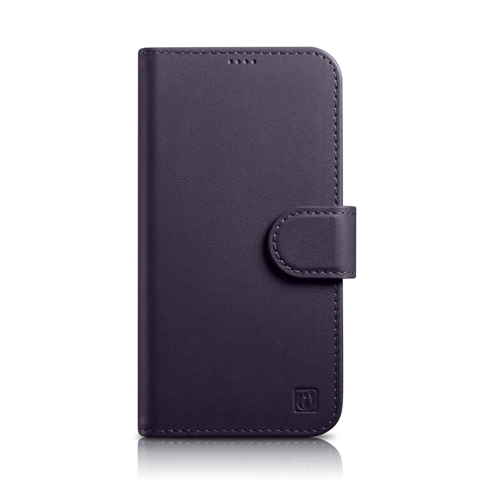 Wholesale iCarer Wallet Anti-RFID 2in1 Apple iPhone 14 Plus / 15 Plus dark purple - ICR468 - {ean13} - Hurt