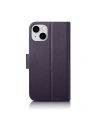 Wholesale iCarer Wallet Anti-RFID 2in1 Apple iPhone 14 Plus / 15 Plus dark purple - ICR468 - {ean13} - Hurt