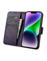 Wholesale iCarer Wallet Anti-RFID 2in1 Apple iPhone 14 Plus / 15 Plus dark purple - ICR468 - {ean13} - Hurt