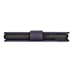 Hurtownia GSM - Etui iCarer Wallet Anti-RFID 2in1 Apple iPhone 14 Plus / 15 Plus tmavě fialová - ICR468 - {ean13} - Hurt