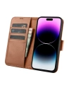 Wholesale iCarer Wallet Anti-RFID 2in1 Apple iPhone 14 Pro Max brown - ICR472 - {ean13} - Hurt