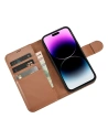 Hurtownia GSM - Etui iCarer Wallet Anti-RFID 2in1 Apple iPhone 14 Pro Max barna - ICR472 - {ean13} - Hurt