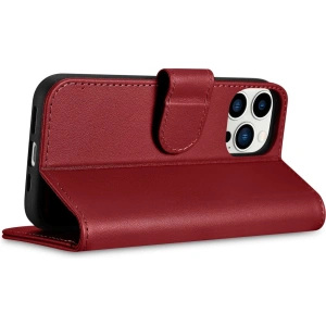 Hurtownia GSM - Etui iCarer Wallet Anti-RFID 2in1 Apple iPhone 14 Pro Max červené - ICR473 - {ean13} - Hurt