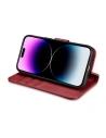 Hurtownia GSM - Etui iCarer Wallet Anti-RFID 2in1 Apple iPhone 14 Pro Max červené - ICR473 - {ean13} - Hurt