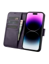Hurtownia GSM - Etui iCarer Wallet Anti-RFID 2in1 Apple iPhone 14 Pro Max ciemnofioletowy - ICR474 - {ean13} - Hurt
