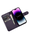 Hurtownia GSM - Etui iCarer Wallet Anti-RFID 2in1 Apple iPhone 14 Pro Max ciemnofioletowy - ICR474 - {ean13} - Hurt