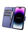 Hurtownia GSM - Etui iCarer Wallet Anti-RFID 2in1 Apple iPhone 14 Pro Max jasnofialový - ICR475 - {ean13} - Hurt