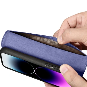 Hurtownia GSM - Etui iCarer Wallet Anti-RFID 2in1 Apple iPhone 14 Pro Max jasnofialový - ICR475 - {ean13} - Hurt