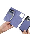 Hurtownia GSM - Etui iCarer Wallet Anti-RFID 2in1 Apple iPhone 14 Pro Max jasnofialový - ICR475 - {ean13} - Hurt