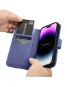 Hurtownia GSM - Etui iCarer Wallet Anti-RFID 2in1 Apple iPhone 14 Pro Max jasnofialový - ICR475 - {ean13} - Hurt