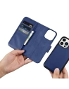 Hurtownia GSM - Etui iCarer Wallet Anti-RFID 2in1 Apple iPhone 14 Pro Max niebieski - ICR476 - {ean13} - Hurt