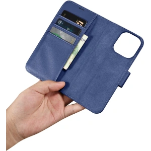 Hurtownia GSM - Etui iCarer Wallet Anti-RFID 2in1 Apple iPhone 14 Pro Max modré - ICR476 - {ean13} - Hurt