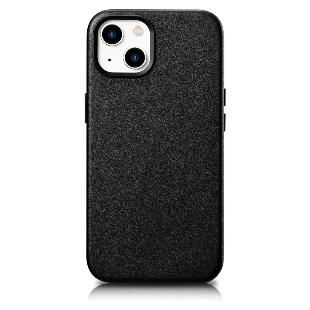 Hurtownia GSM - Etui iCarer bőr MagSafe Apple iPhone 14 Plus / 15 Plus fekete - ICR477 - {ean13} - Hurt