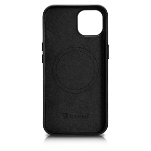 Hurtownia GSM - Etui iCarer Case Leather MagSafe Apple iPhone 14 Plus / 15 Plus černé - ICR477 - {ean13} - Hurt
