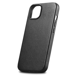 Hurtownia GSM - Etui iCarer Case Leather MagSafe Apple iPhone 14 Plus / 15 Plus černé - ICR477 - {ean13} - Hurt