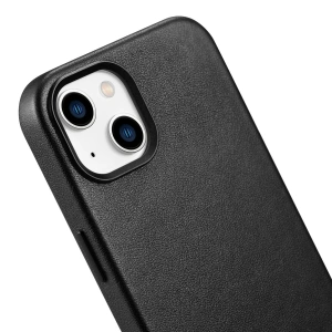 Hurtownia GSM - Etui iCarer Case Leather MagSafe Apple iPhone 14 Plus / 15 Plus černé - ICR477 - {ean13} - Hurt