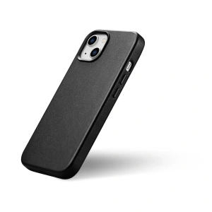 Hurtownia GSM - Etui iCarer Case Leather MagSafe Apple iPhone 14 Plus / 15 Plus černé - ICR477 - {ean13} - Hurt