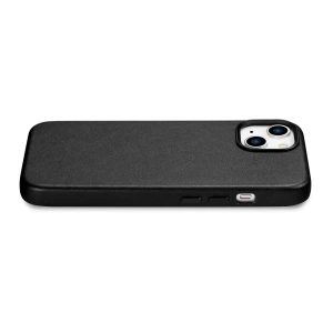 Wholesale iCarer Case Leather MagSafe Apple iPhone 14 Plus / 15 Plus black - ICR477 - {ean13} - Hurt