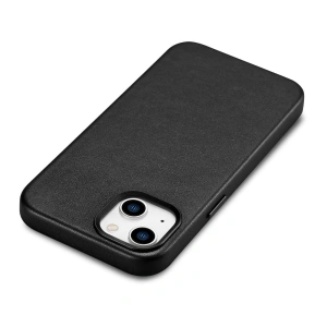 Hurtownia GSM - Etui iCarer Case Leather MagSafe Apple iPhone 14 Plus / 15 Plus černé - ICR477 - {ean13} - Hurt