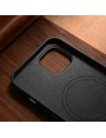Hurtownia GSM - Etui iCarer Case Leather MagSafe Apple iPhone 14 Plus / 15 Plus černé - ICR477 - {ean13} - Hurt