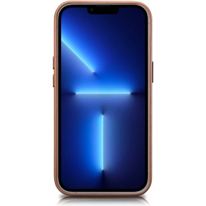 Hurtownia GSM - Etui iCarer bőrtok MagSafe Apple iPhone 14 Plus / 15 Plus barna - ICR478 - {ean13} - Hurt