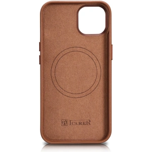 Hurtownia GSM - Etui iCarer Case Leather MagSafe Apple iPhone 14 Plus / 15 Plus hnědé - ICR478 - {ean13} - Hurt