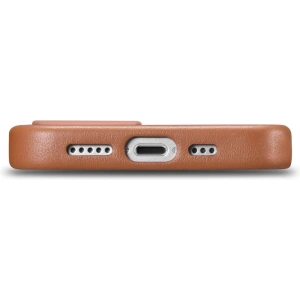 Wholesale iCarer Case Leather MagSafe Apple iPhone 14 Plus / 15 Plus brown - ICR478 - {ean13} - Hurt
