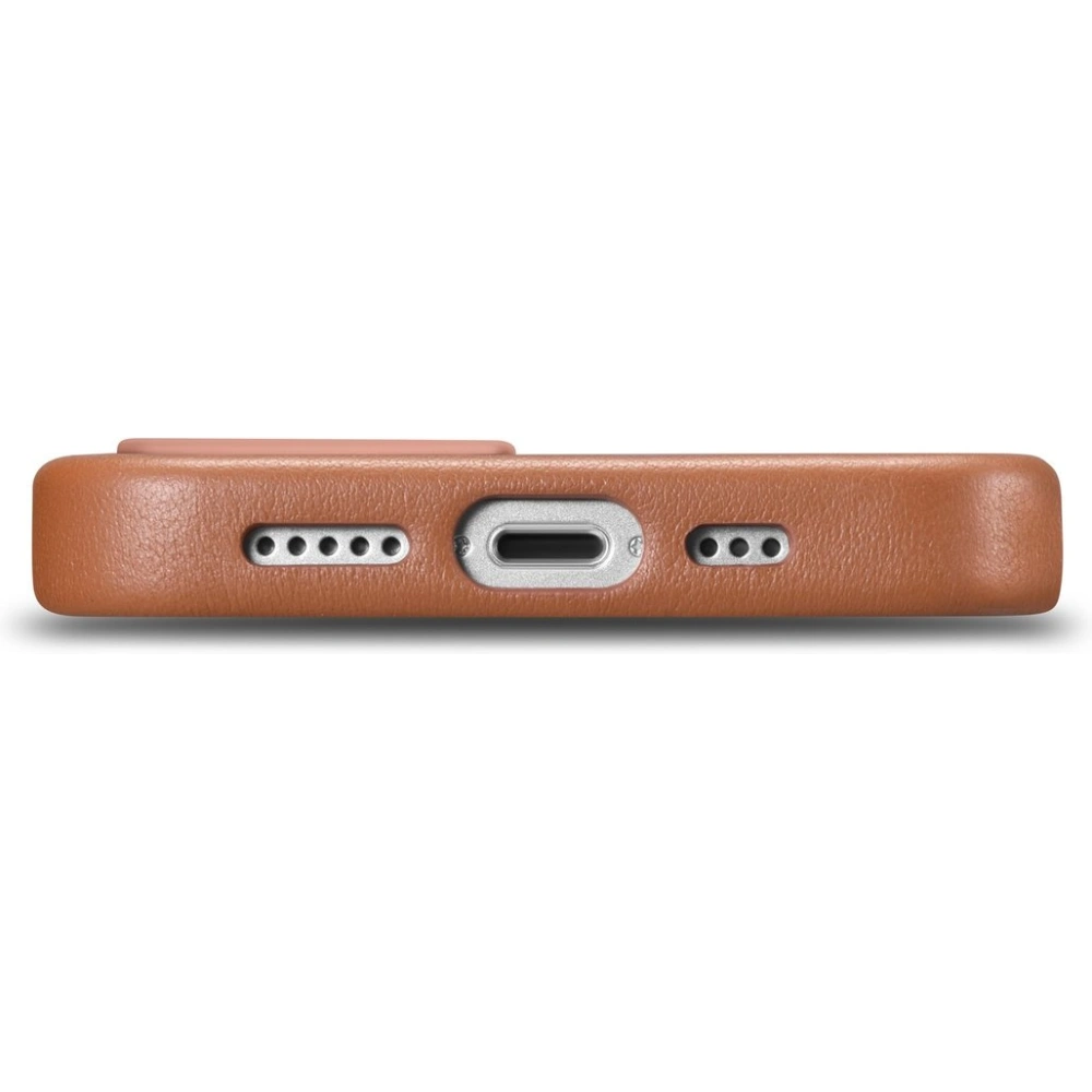 Hurtownia GSM - Etui iCarer Case Leather MagSafe Apple iPhone 14 Plus / 15 Plus hnědé - ICR478 - {ean13} - Hurt