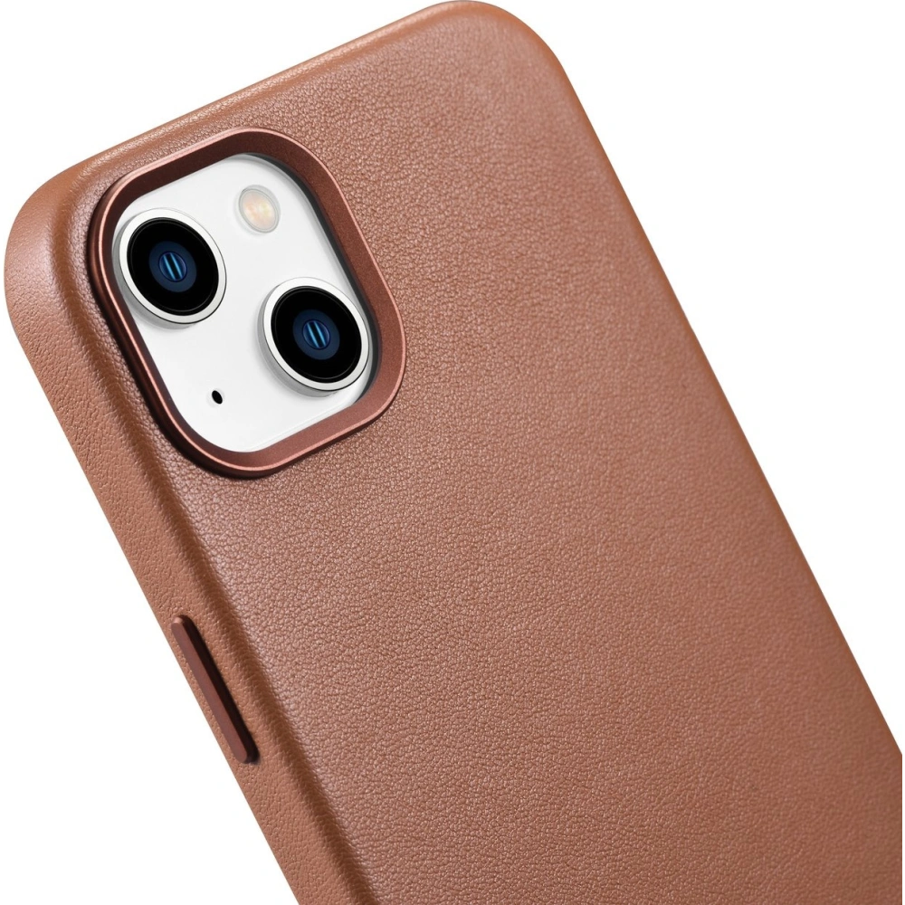 Hurtownia GSM - Etui iCarer Case Leather MagSafe Apple iPhone 14 Plus / 15 Plus hnědé - ICR478 - {ean13} - Hurt