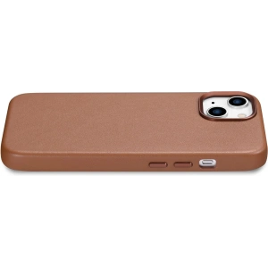 Hurtownia GSM - Case iCarer Case Leder MagSafe Apple iPhone 14 Plus / 15 Plus braun - ICR478 - {ean13} - Hurt