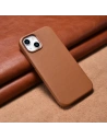 Hurtownia GSM - Etui iCarer Case Leather MagSafe Apple iPhone 14 Plus / 15 Plus hnědé - ICR478 - {ean13} - Hurt