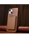 Wholesale iCarer Case Leather MagSafe Apple iPhone 14 Plus / 15 Plus brown - ICR478 - {ean13} - Hurt
