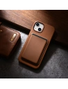 Wholesale iCarer Case Leather MagSafe Apple iPhone 14 Plus / 15 Plus brown - ICR478 - {ean13} - Hurt