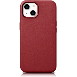 Hurtownia GSM - Etui iCarer Case Leather MagSafe Apple iPhone 14 Plus / 15 Plus červená - ICR479 - {ean13} - Hurt