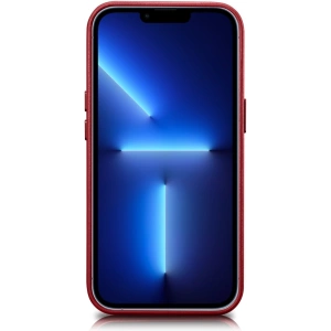 Hurtownia GSM - Case iCarer Case Leder MagSafe Apple iPhone 14 Plus / 15 Plus rot - ICR479 - {ean13} - Hurt
