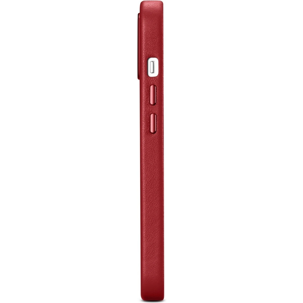 Wholesale iCarer Case Leather MagSafe Apple iPhone 14 Plus / 15 Plus red - ICR479 - {ean13} - Hurt