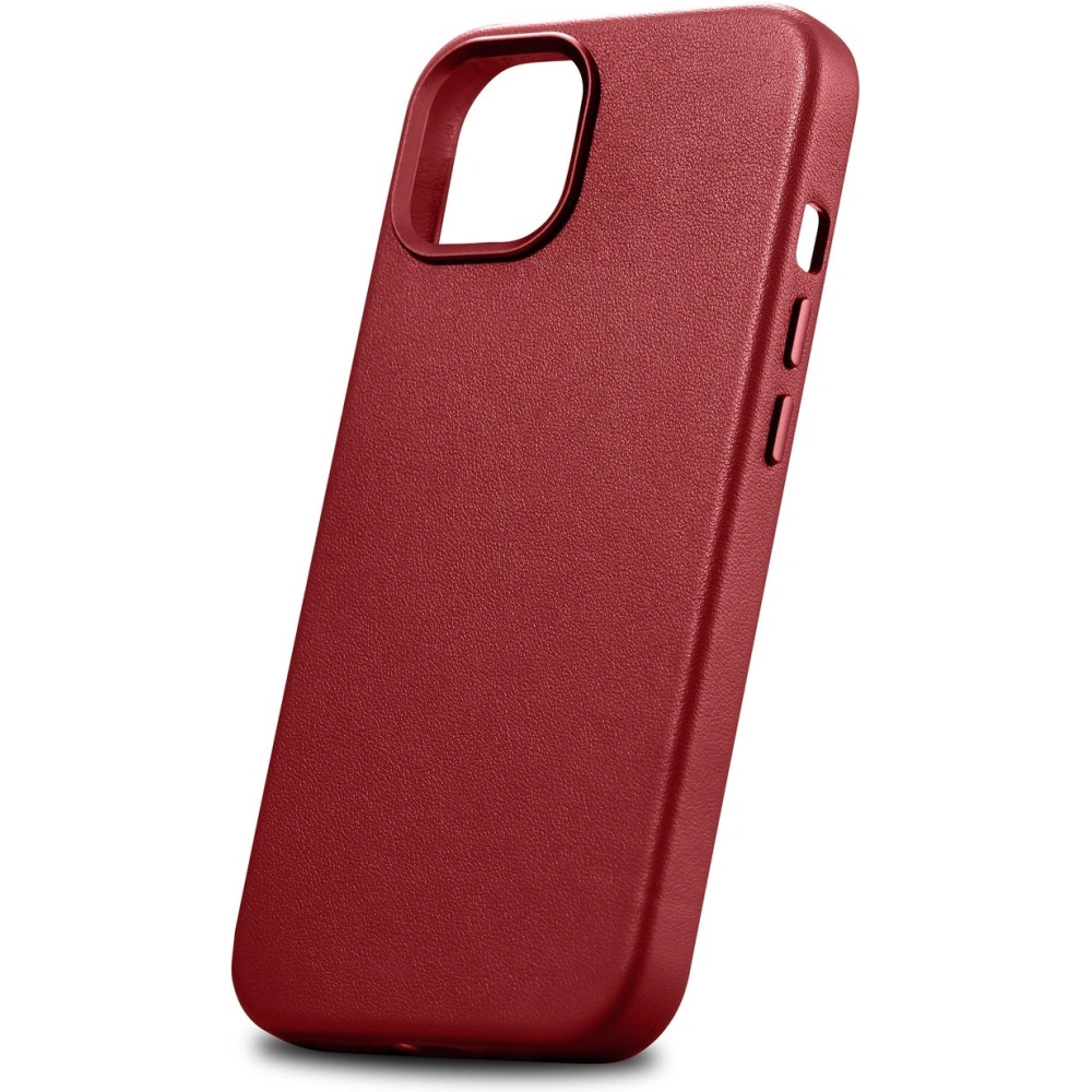 Wholesale iCarer Case Leather MagSafe Apple iPhone 14 Plus / 15 Plus red - ICR479 - {ean13} - Hurt