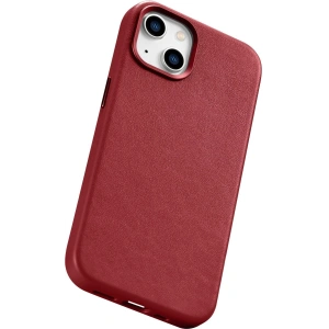 Hurtownia GSM - Etui iCarer Case Leather MagSafe Apple iPhone 14 Plus / 15 Plus červená - ICR479 - {ean13} - Hurt