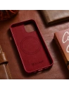 Wholesale iCarer Case Leather MagSafe Apple iPhone 14 Plus / 15 Plus red - ICR479 - {ean13} - Hurt