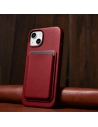 Hurtownia GSM - Etui iCarer Case Leather MagSafe Apple iPhone 14 Plus / 15 Plus piros - ICR479 - {ean13} - Hurt