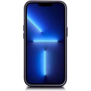 Hurtownia GSM - Case iCarer Case Leder MagSafe Apple iPhone 14 Plus / 15 Plus dunkelviolett - ICR480 - {ean13} - Hurt