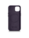 Wholesale iCarer Case Leather MagSafe Apple iPhone 14 Plus / 15 Plus dark purple - ICR480 - {ean13} - Hurt